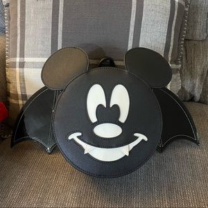 Loungefly Mickey Bat Convertible Mini Backpack